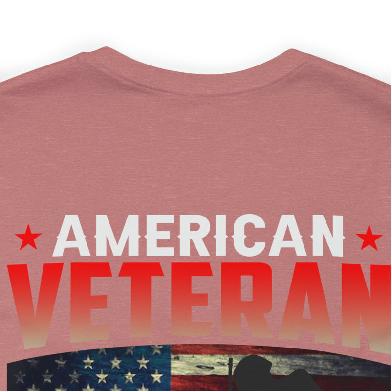 Honored Comrades: Military Design T-Shirt - Walking beside American Veterans with Pride