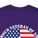 Pride in Service: 'Proud Veteran of the United States Army' Military Design T-Shirt