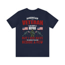 American Veteran: Walking Beside Heroes T-Shirt with Military Design - Honoring the Few