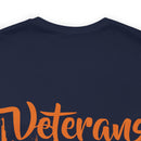 American Heroes: Veterans, True Patriots" Military Design T-Shirt