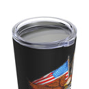 Unforgotten Heroes: 20oz Black Military Tumbler - 'You Are Not Forgotten - POW MIA