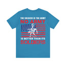 The Heart of the Army: Military Design T-Shirt - Soldiers Make the Army, Army Makes the Difference