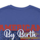 American by Birth, Veteran by Choice: Patriotic Military Design T-Shirt for True Patriots