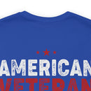 American Veteran: Made in USA, Served with Honor - Military Design T-Shirt for True Patriots