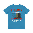 United States Army Veteran: Pride in Military Design T-Shirt