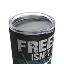 Sacrifice Remembered: 20oz Military Design Tumbler - Freedom Isn't Free, Honoring United States Veterans