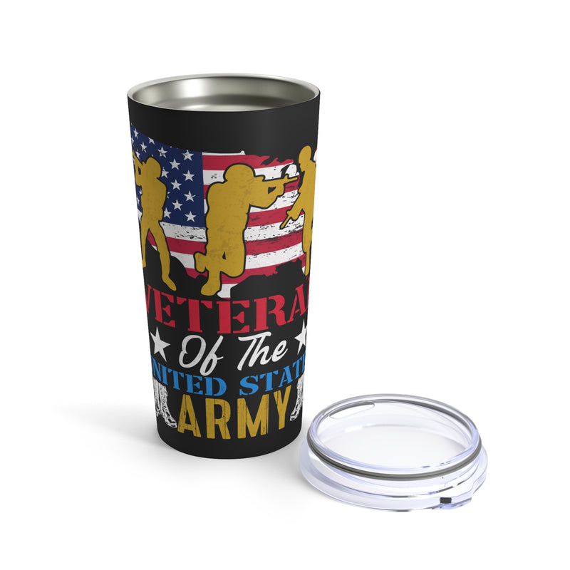 United States Army Valor: Salute the Service of a Veteran with our 20oz Military Design Tumbler