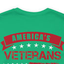 America's Veterans: Honoring Those Who Served with Military Design T-Shirt