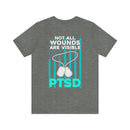 Not All Wounds Are Visible: PTSD T-Shirt T-Shirt Unveiling Hidden Battles
