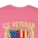 Defender of Liberty and Freedom: U.S. Veteran Military Design T-Shirt - Honoring True Heroes
