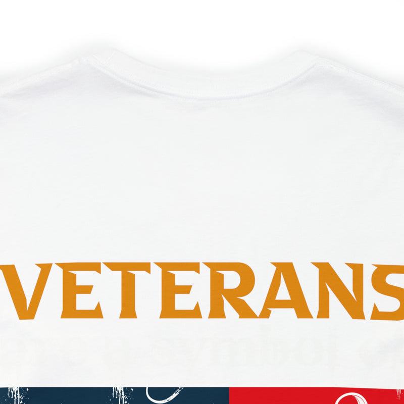 Nation's Pride: Military Design T-Shirt Celebrating Veterans