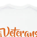 American Heroes: Veterans, True Patriots" Military Design T-Shirt