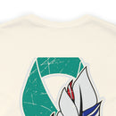 Serenity and Strength: T-Shirt with Colorful Feather 22 PTSD Design