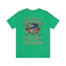 Earned, Not Inherited: Military Design T-Shirt - 'I Have Earned It with My Blood, Sweat & Tears - You Cannot Inherit the Title of Veteran