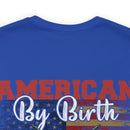 American by Birth, Veteran by Choice: Patriotic Military Design T-Shirt for True Patriots