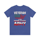 United States Army Veteran: Military Design T-Shirt Honoring Service and Sacrifice