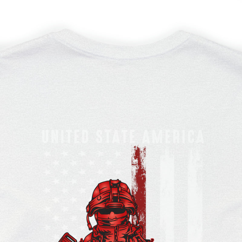 Honoring All Who Served: United States America Veteran's Day - Military Design T-Shirt