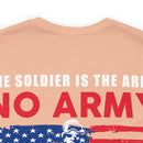 The Heart of the Army: Military Design T-Shirt - Soldiers Make the Army, Army Makes the Difference