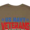 Legendary Grandpas: US Navy Veterans Military Design T-Shirt