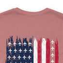US Vector: Military Design T-Shirt Celebrating American Pride and Strength