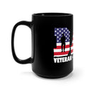 Dad: Veteran, Myth, Legend - Military Design Black Mug - 15oz - Celebrating the Legendary Service of Our Heroic Dad!