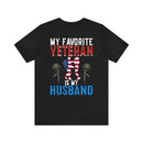 Forever My Hero: Military Design T-Shirt - Honoring My Husband, My Veteran