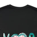 Peace Love Cure: PTSD Awareness Soft Cotton T-Shirt with Quality Print Design