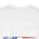 Grandpa and Veteran: Military Design T-Shirt Celebrating Love and Legacy