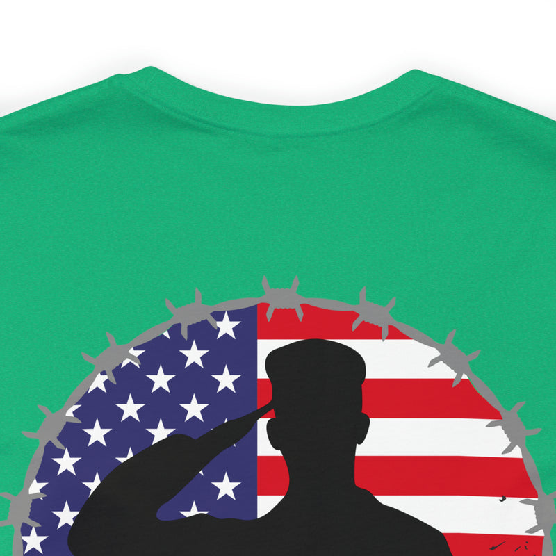 Gratitude Unveiled: Thank You Veterans Military Design T-Shirt