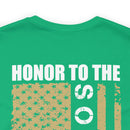 Honor to the Brave: Military Design T-Shirt Saluting Soldiers and Sailors Everywhere