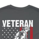 United States Army Veteran: Proudly Served - Military Design T-Shirt