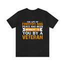 Freedom's Ambassador: Military Design T-Shirt - Brought to You by a Veteran