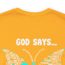 Spread Your Wings with Faith, Hope, and Love: Butterfly 22 PTSD Unisex Tee