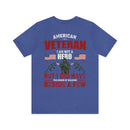 American Veteran: Walking Beside Heroes T-Shirt with Military Design - Honoring the Few