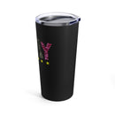 Army Mom 20oz Military Design Tumbler - Black Background