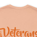 American Heroes: Veterans, True Patriots" Military Design T-Shirt