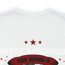 Unapologetically Veteran: Military Design T-Shirt, Embrace Your Service with Pride