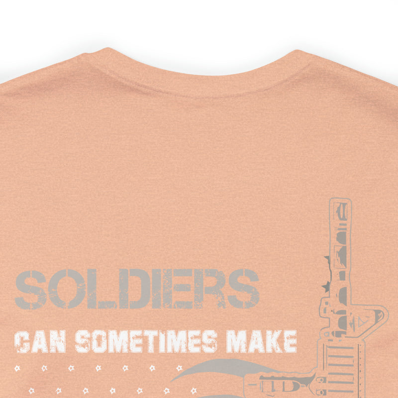 Intelligent Valor: Military Design T-Shirt Celebrating Adaptive Decision-Making