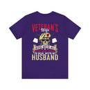 Veteran's Wife: Mess with Me, Deal with My Husband - Military Design T-Shirt with Strength and Protection