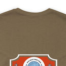 Unwavering Support: Military Design T-Shirt - 'With Bulletproof Pride, I Stand Forever Behind My Police Officer Daughter