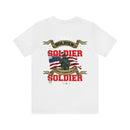 Forever a Soldier: Military Design T-Shirt Honoring Service and Dedication