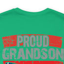 Proud Grandpa: Military Design T-Shirt Celebrating Generations of Service