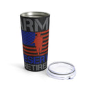 Army Reserve Retired - 20oz Military Design Tumbler: Celebrating Dedication and Service