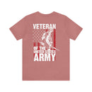 United States Army Veteran: Proudly Served - Military Design T-Shirt