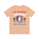 Military Design T-Shirt: U.S. Veteran - Defender of Liberty and Freedom