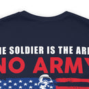 The Heart of the Army: Military Design T-Shirt - Soldiers Make the Army, Army Makes the Difference