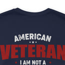 American Veteran: Walking Beside Heroes T-Shirt with Military Design - Honoring the Few
