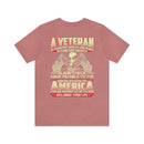 Blank Check for Freedom: Military Design T-Shirt Honoring the Sacrifice of Veterans