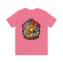 Semper Fi: Military T-Shirt with 'Double Flag Eagle U.S. MARINES' Design