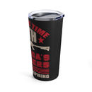 Soldier's Inspiration: 20oz Black Military Design Tumbler - Honor and Inspire with America's Heroes